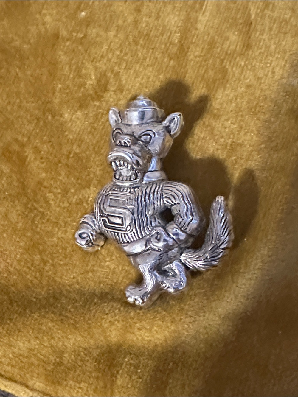 Vintage NCSU Wolfpack Brooch or pendant